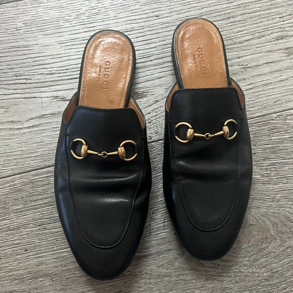 Gucci black mules - Picture 1 of 4